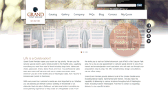 Desktop Screenshot of grandeventrentalswa.com